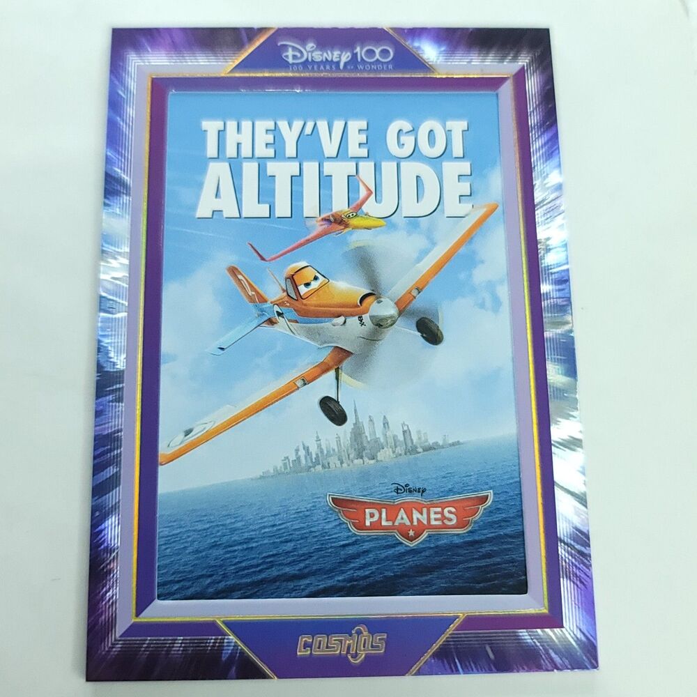 Planes Altitude 2023 Kakawow Cosmos Disney 100 All Star Movie Poster 125/288